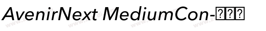 AvenirNext MediumCon字体转换 AvenirNext MediumCon字体转换